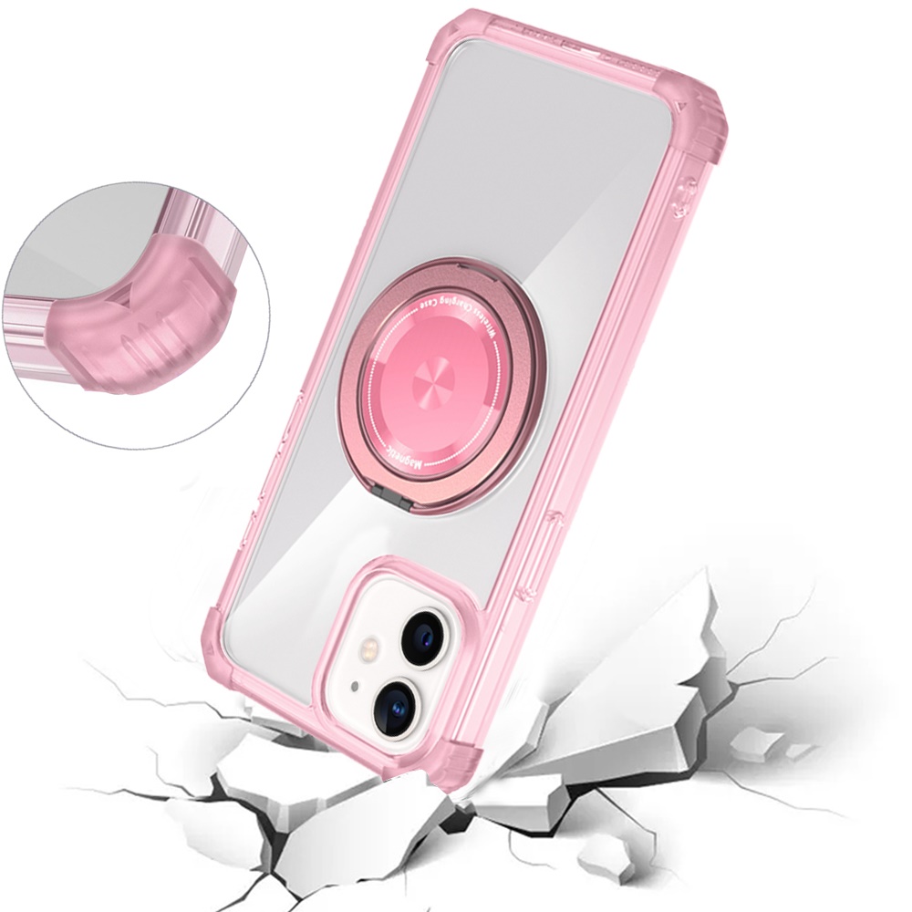 For Samsung Galaxy S25 S24 Compatible w/ Magsafe Ring Invisible Stand Case Cover - Picture 26 of 57