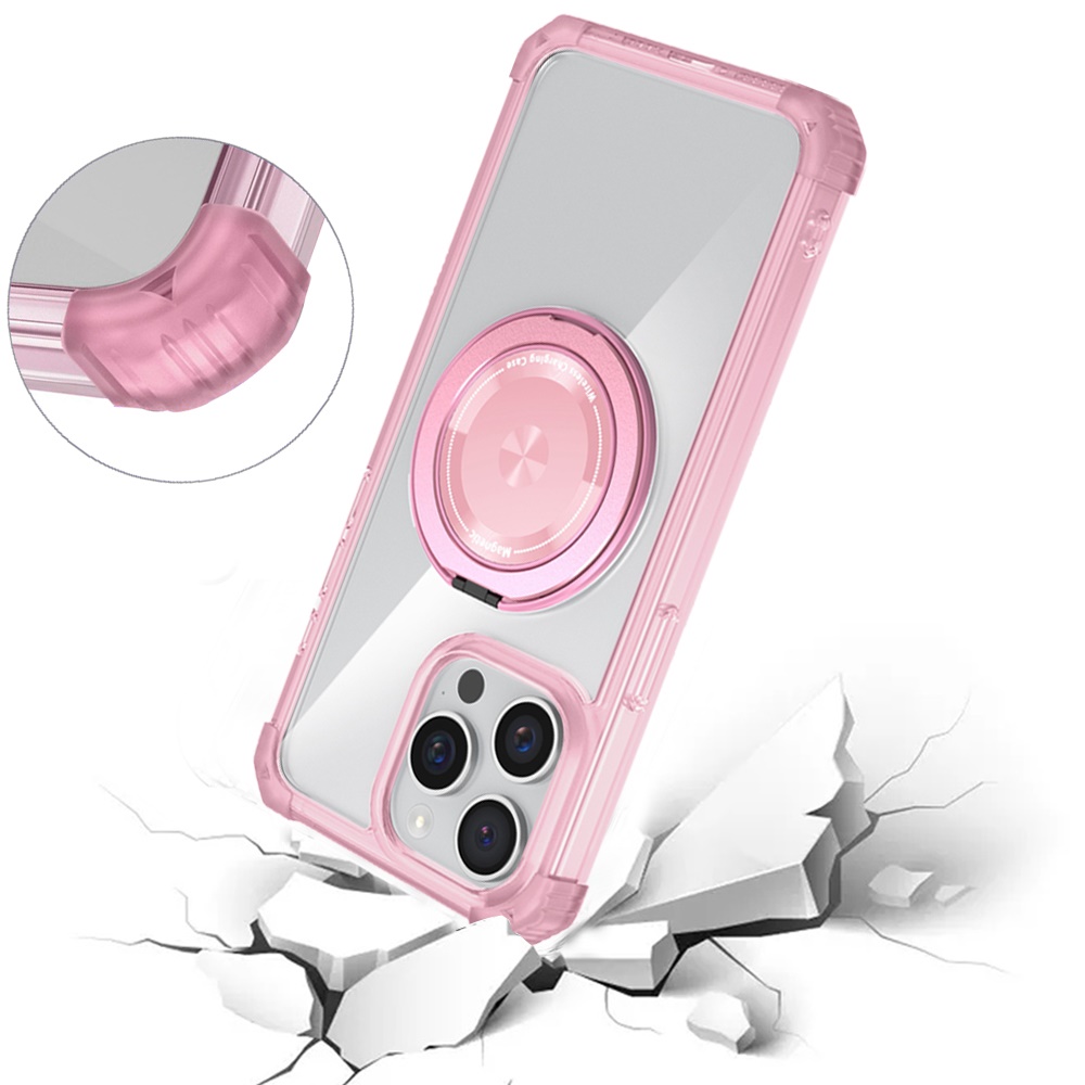 For Samsung Galaxy S25 S24 Compatible w/ Magsafe Ring Invisible Stand Case Cover - Picture 23 of 57