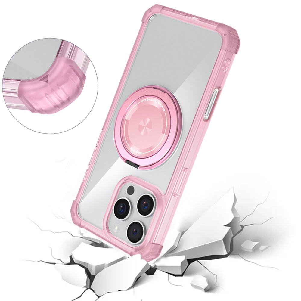 For Samsung Galaxy S25 S24 Compatible w/ Magsafe Ring Invisible Stand Case Cover - Picture 28 of 57