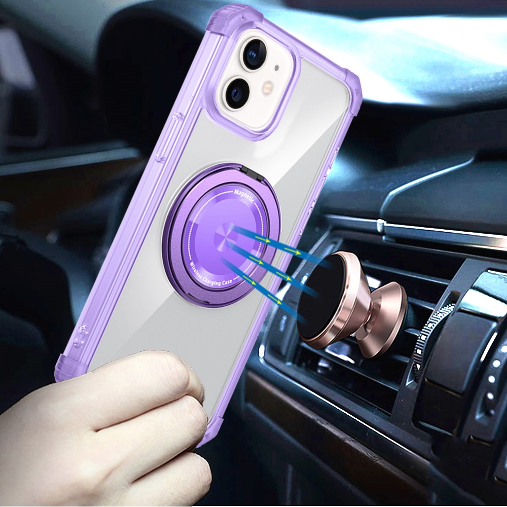 For Samsung Galaxy S25 S24 Compatible w/ Magsafe Ring Invisible Stand Case Cover - Picture 54 of 57