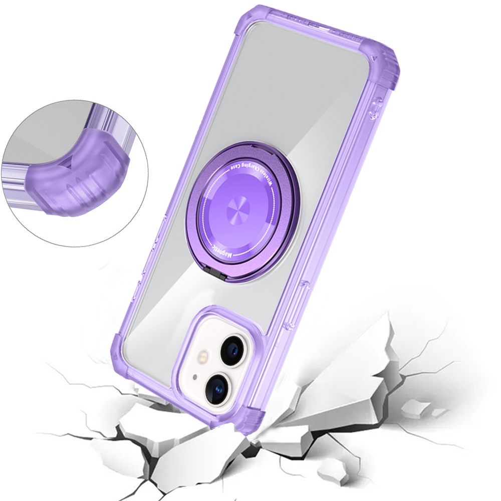 For Samsung Galaxy S25 S24 Compatible w/ Magsafe Ring Invisible Stand Case Cover - Picture 53 of 57
