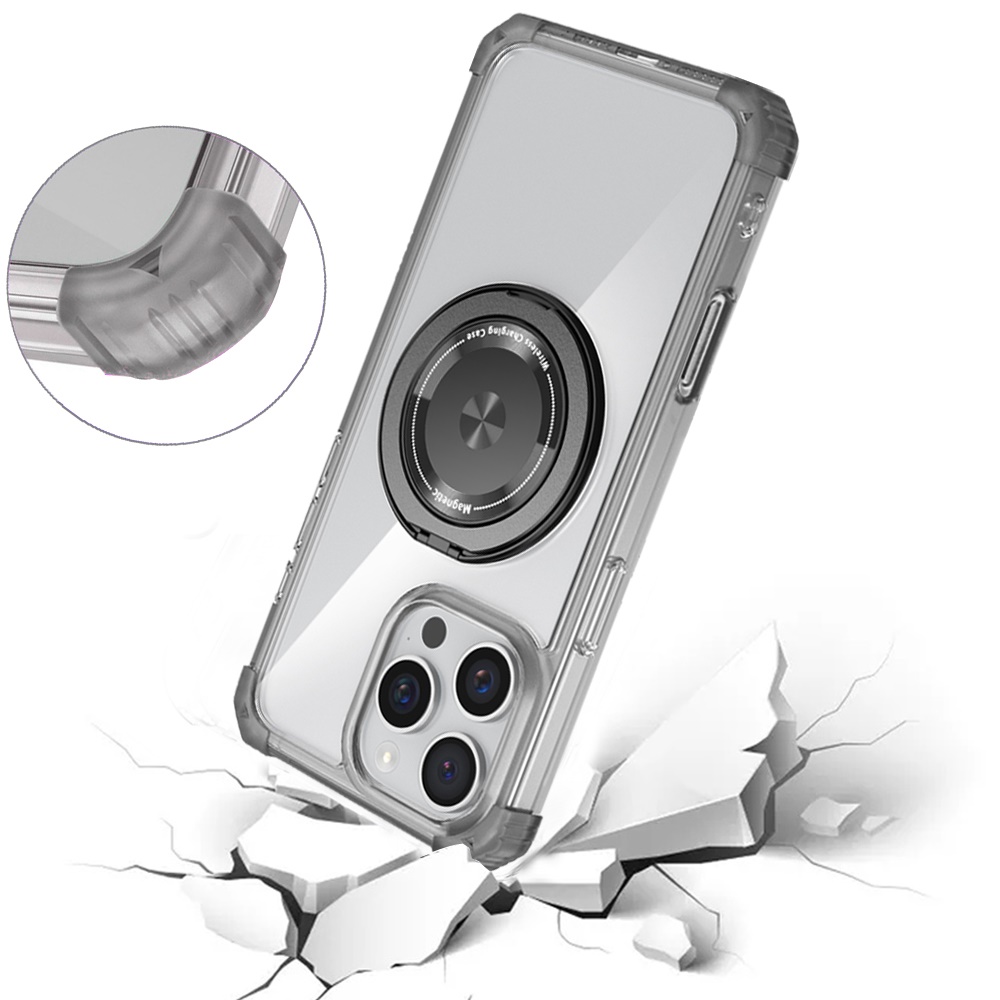 For Samsung Galaxy S25 S24 Compatible w/ Magsafe Ring Invisible Stand Case Cover - Picture 38 of 57