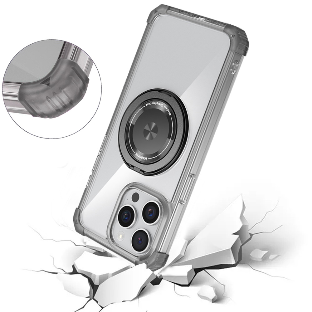 For Samsung Galaxy S25 S24 Compatible w/ Magsafe Ring Invisible Stand Case Cover - Picture 33 of 57