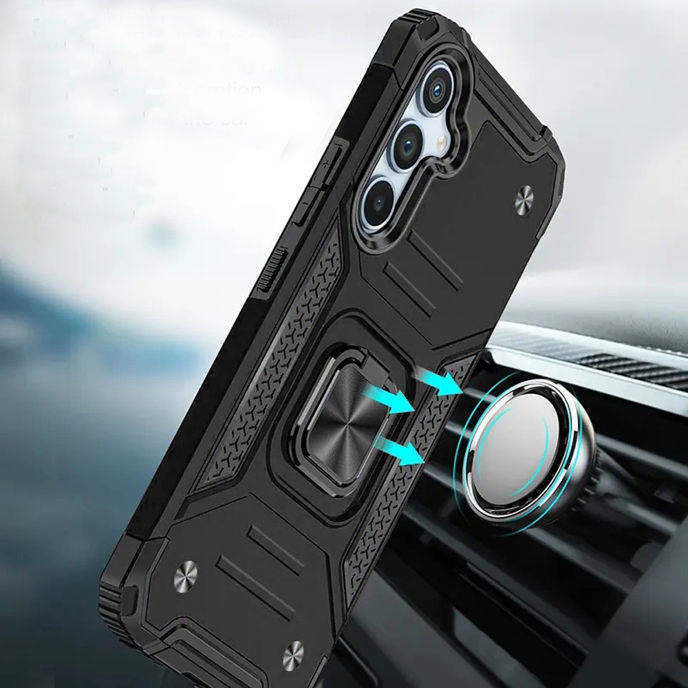 Für Samsung Galaxy S25 / S24 Hybrid PC mit Ring Halter Stoßfest TPU Case Hülle - Bild 13 von 64