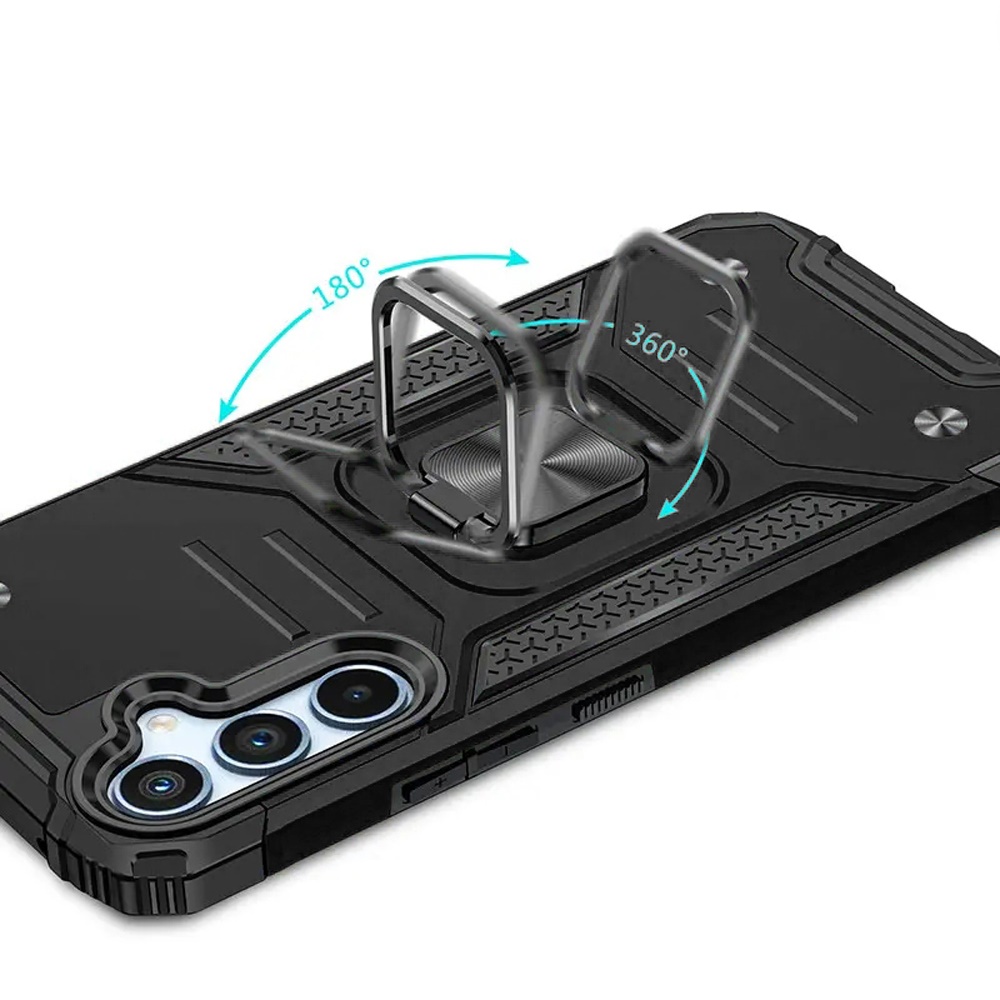 Für Samsung Galaxy S25 / S24 Hybrid PC mit Ring Halter Stoßfest TPU Case Hülle - Bild 15 von 64
