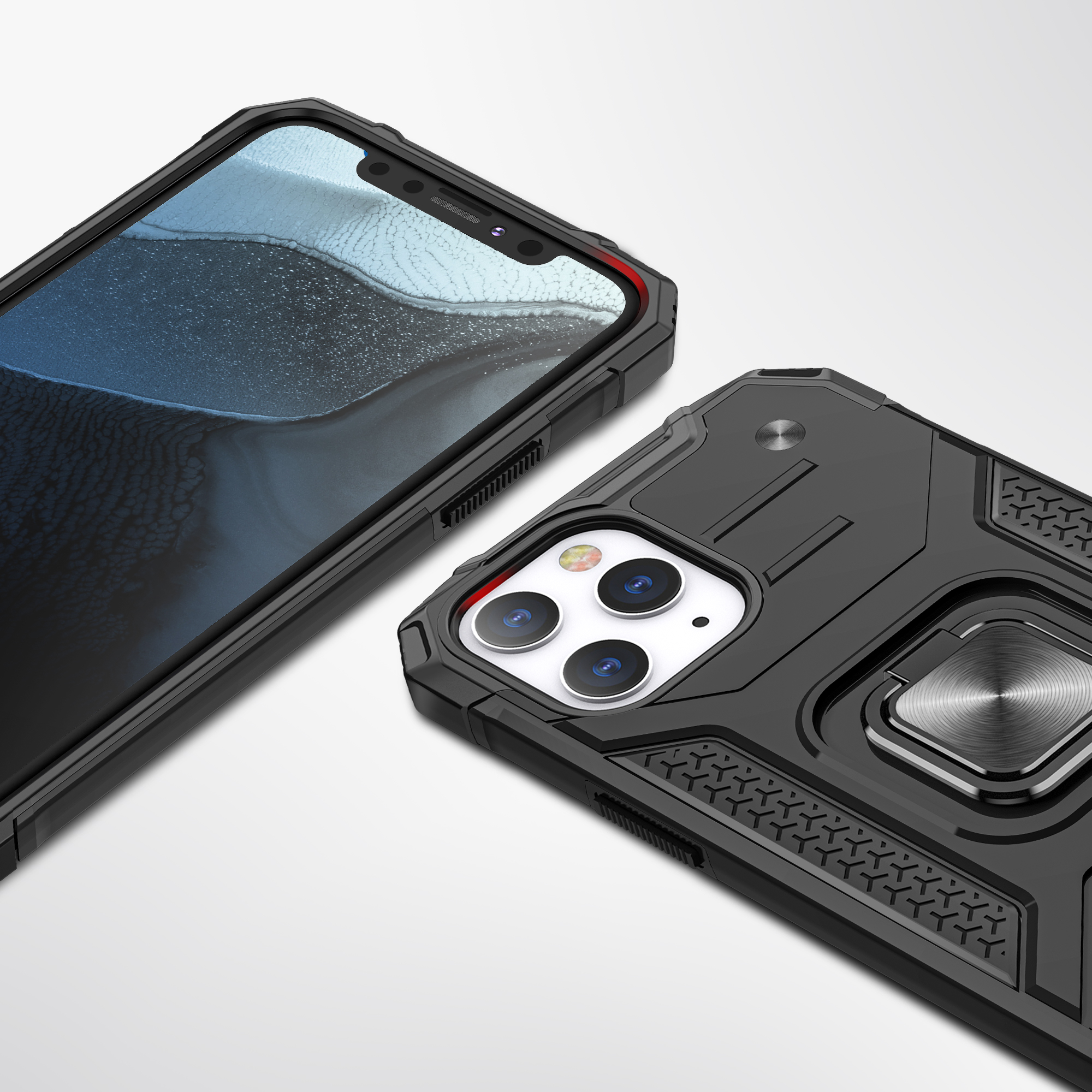 Für Samsung Galaxy S25 / S24 Hybrid PC mit Ring Halter Stoßfest TPU Case Hülle - Bild 19 von 64