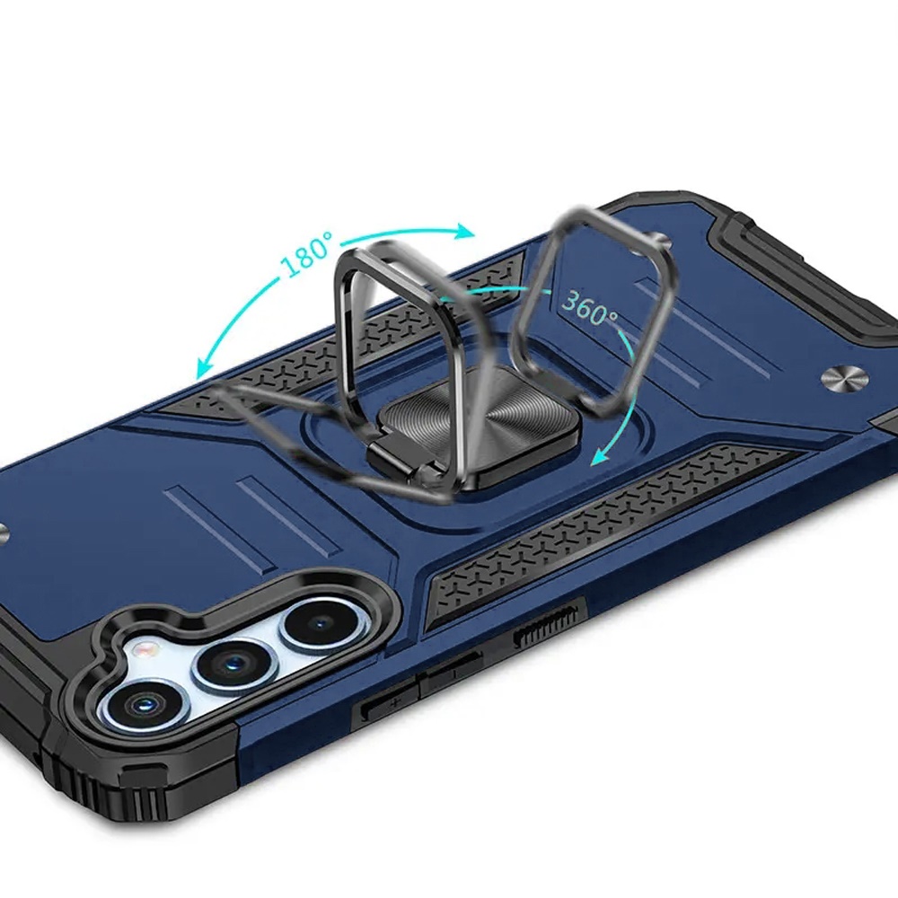 Für Samsung Galaxy S25 / S24 Hybrid PC mit Ring Halter Stoßfest TPU Case Hülle - Bild 37 von 64