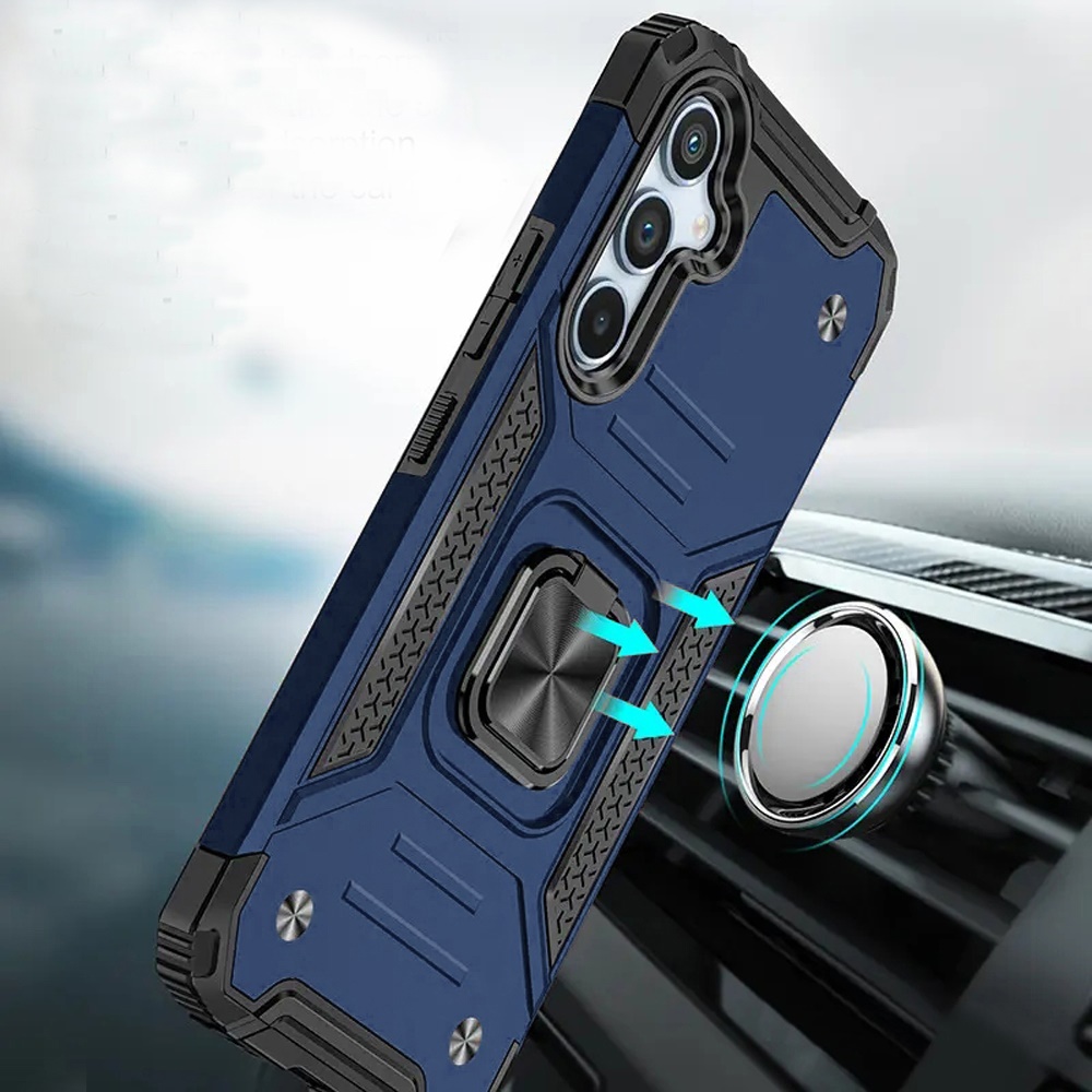 Für Samsung Galaxy S25 / S24 Hybrid PC mit Ring Halter Stoßfest TPU Case Hülle - Bild 35 von 64