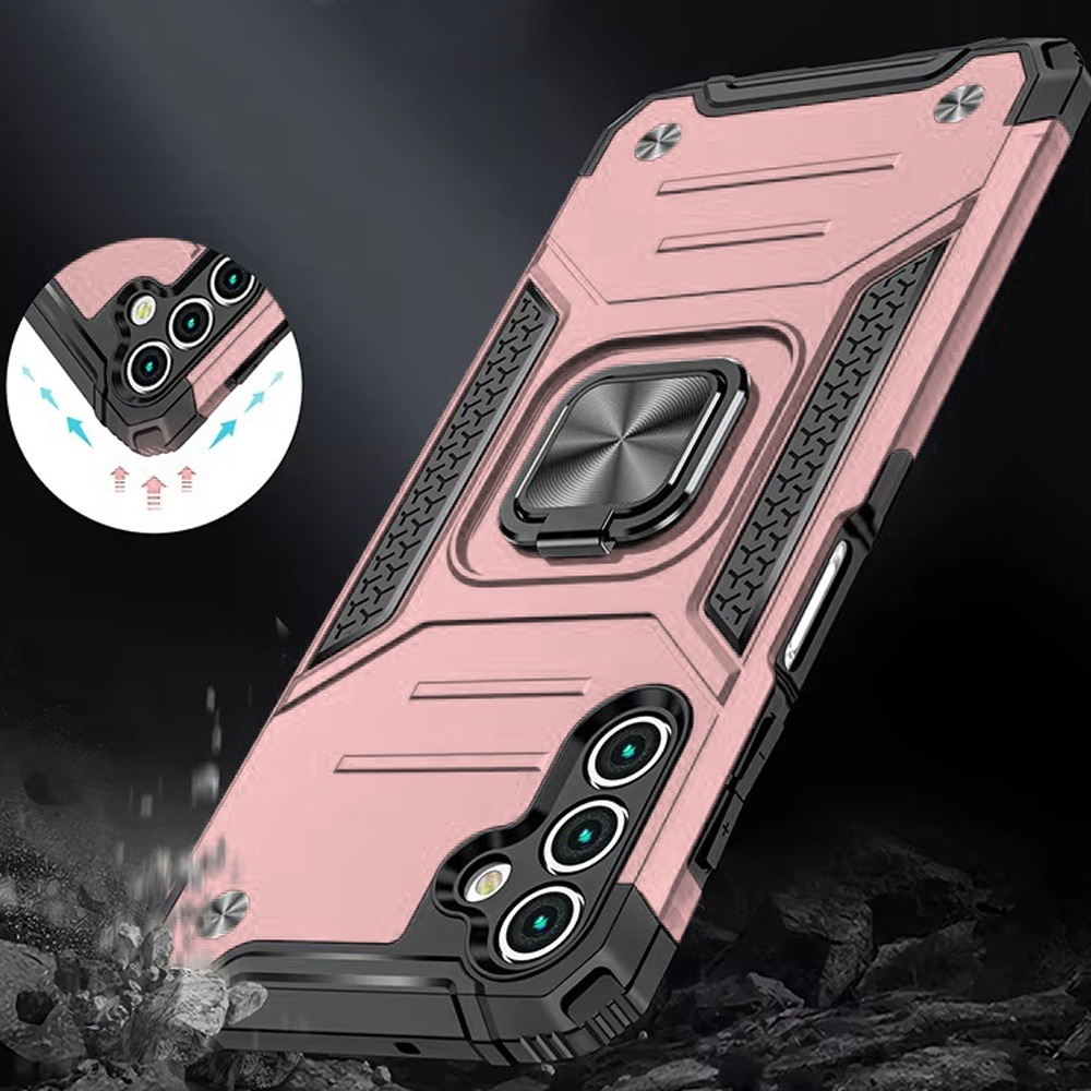Für Samsung Galaxy S25 / S24 Hybrid PC mit Ring Halter Stoßfest TPU Case Hülle - Bild 45 von 64
