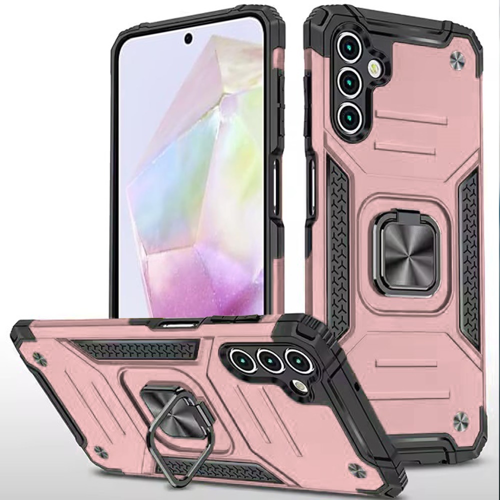 Für Samsung Galaxy S25 / S24 Hybrid PC mit Ring Halter Stoßfest TPU Case Hülle - Bild 46 von 64