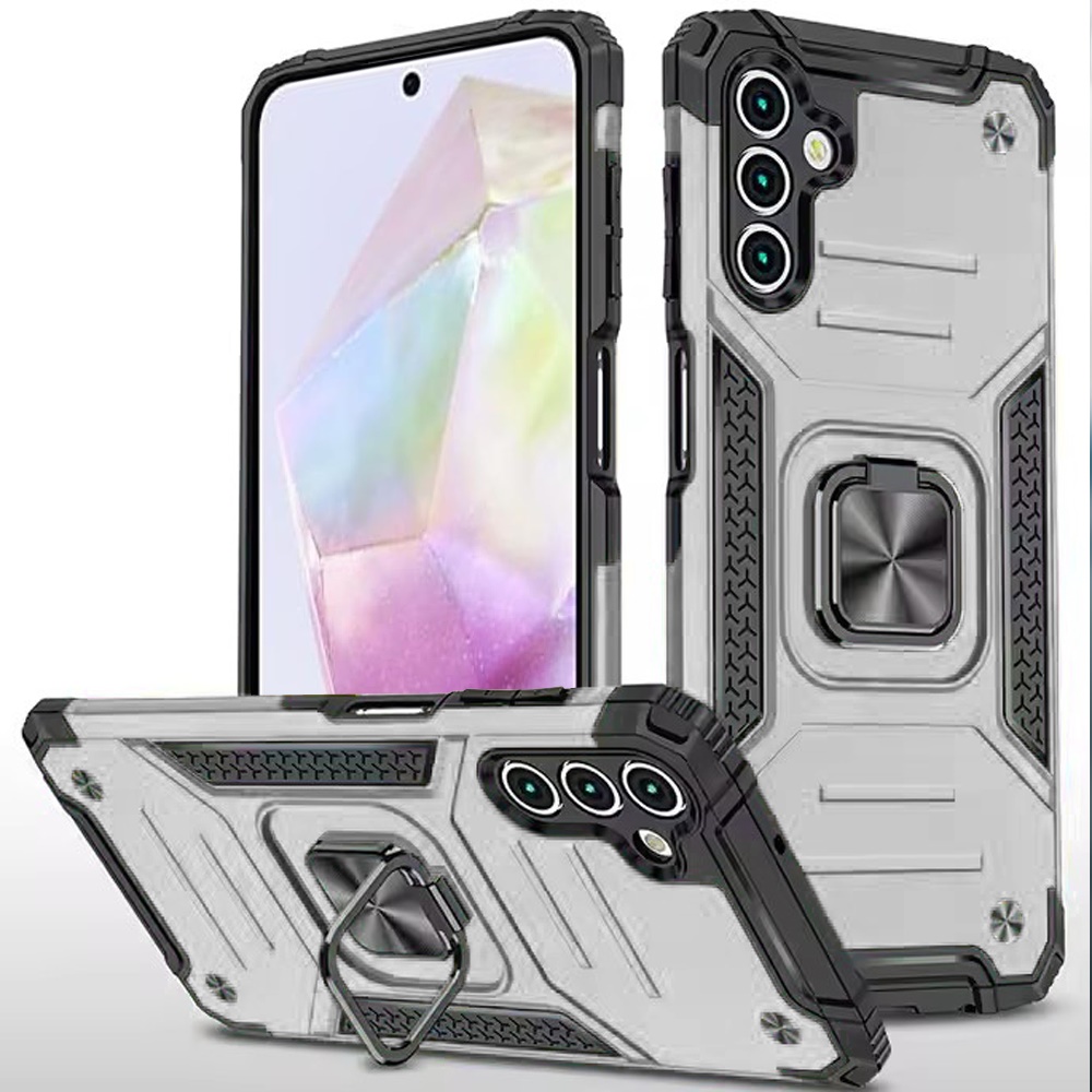 Für Samsung Galaxy S25 / S24 Hybrid PC mit Ring Halter Stoßfest TPU Case Hülle - Bild 56 von 64