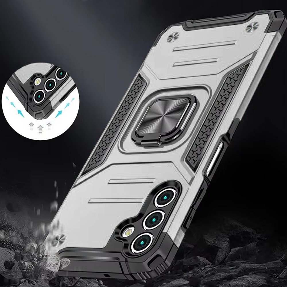 Für Samsung Galaxy S25 / S24 Hybrid PC mit Ring Halter Stoßfest TPU Case Hülle - Bild 55 von 64