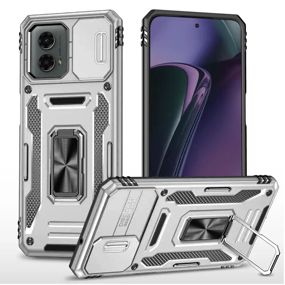 Custodia ad anello antiurto e finestra fotocamera per Samsung Galaxy S25/S24 - Foto 48 di 83