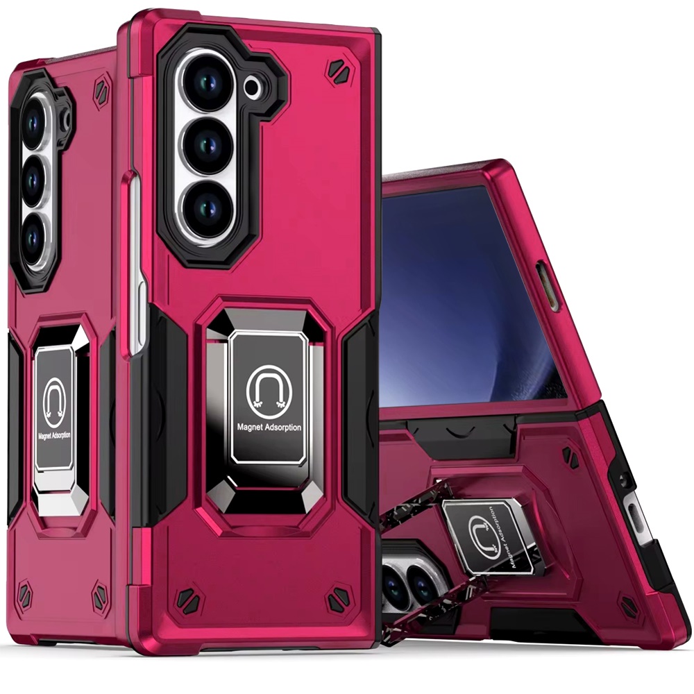 For Samsung Galaxy S25+ Plus /S24+ Hybrid Magnetic Ring Stand Rugged Case Cover - Picture 78 of 91