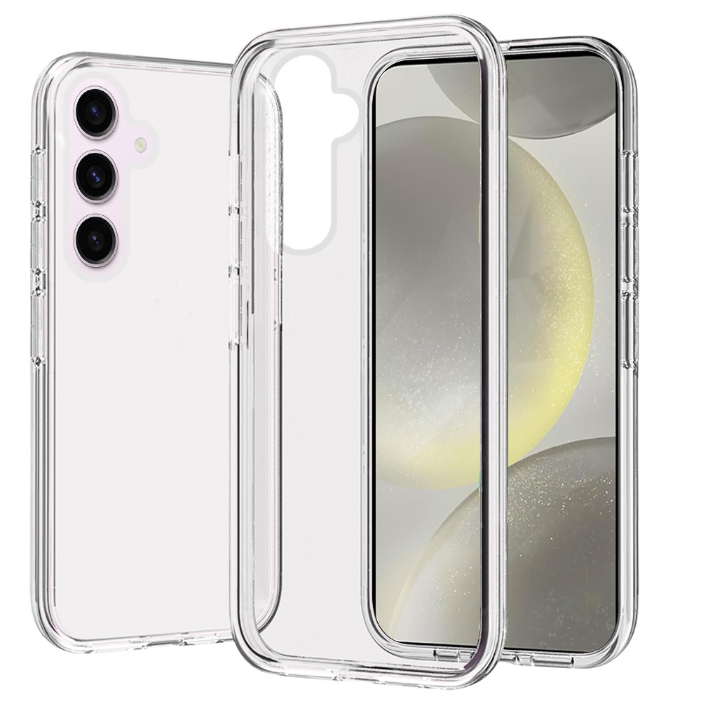 For Samsung Galaxy S25+ Plus /S24+ Plus Thick TPU Rubber Hybrid Clear Case Cover - Picture 10 of 30