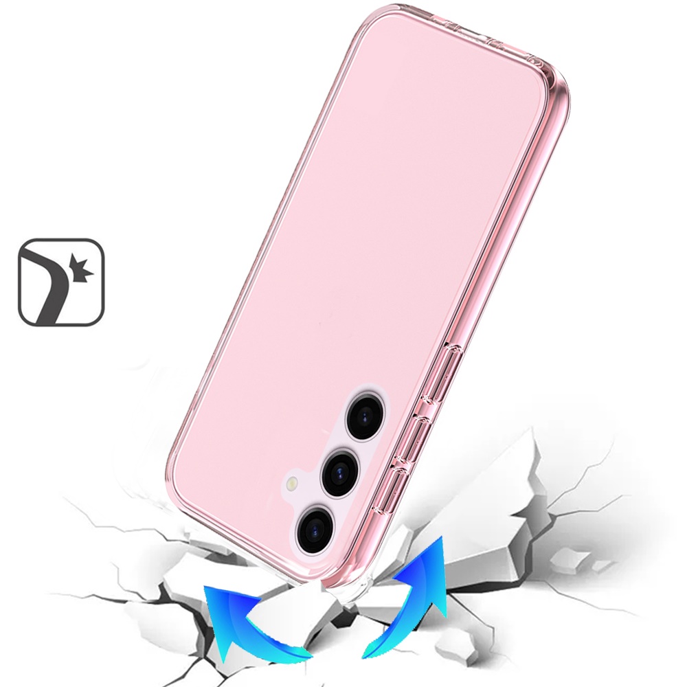 For Samsung Galaxy S25+ Plus /S24+ Plus Thick TPU Rubber Hybrid Clear Case Cover - Picture 18 of 30