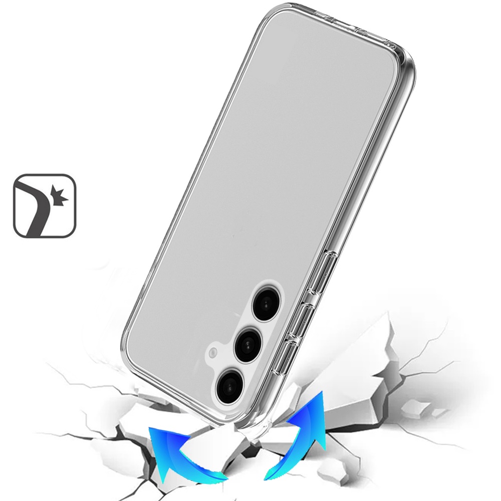 For Samsung Galaxy S25+ Plus /S24+ Plus Thick TPU Rubber Hybrid Clear Case Cover - Picture 26 of 30