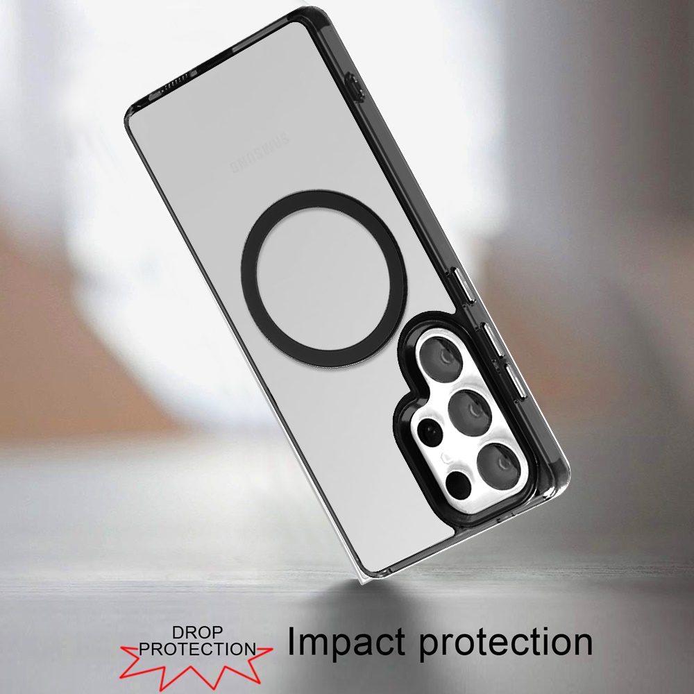 Für Samsung Galaxy S25 Ultra Clear Magnetic Kompatibel mit MagSafe Case Hülle - Bild 10 von 55