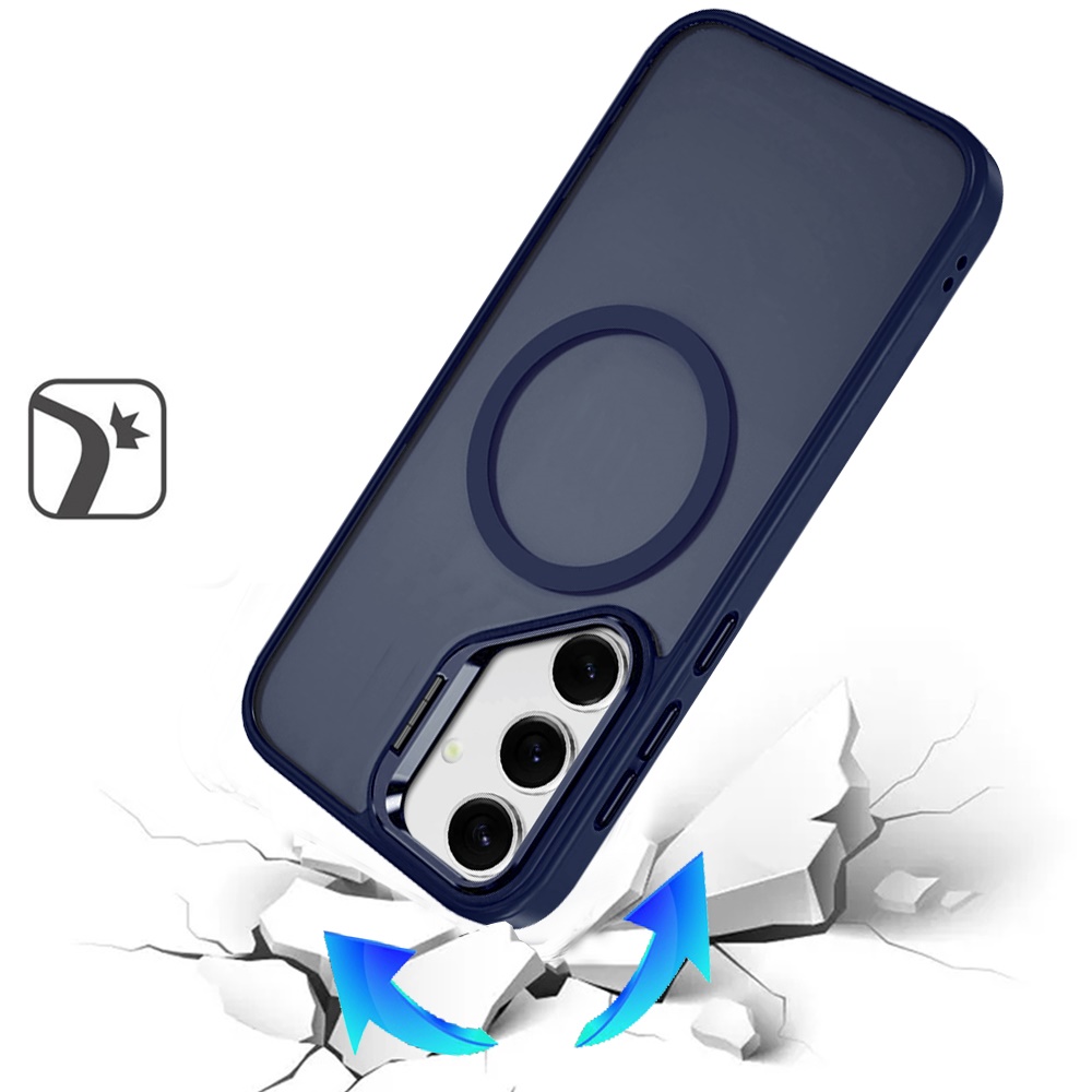For Samsung Galaxy S25 Ultra Rugged MagSafe Compatible Camera Stand Case Cover - Imagen 20 de 50