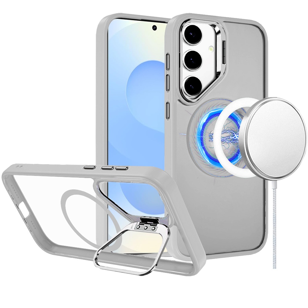 For Samsung Galaxy S25 Ultra Rugged MagSafe Compatible Camera Stand Case Cover - Imagen 50 de 50