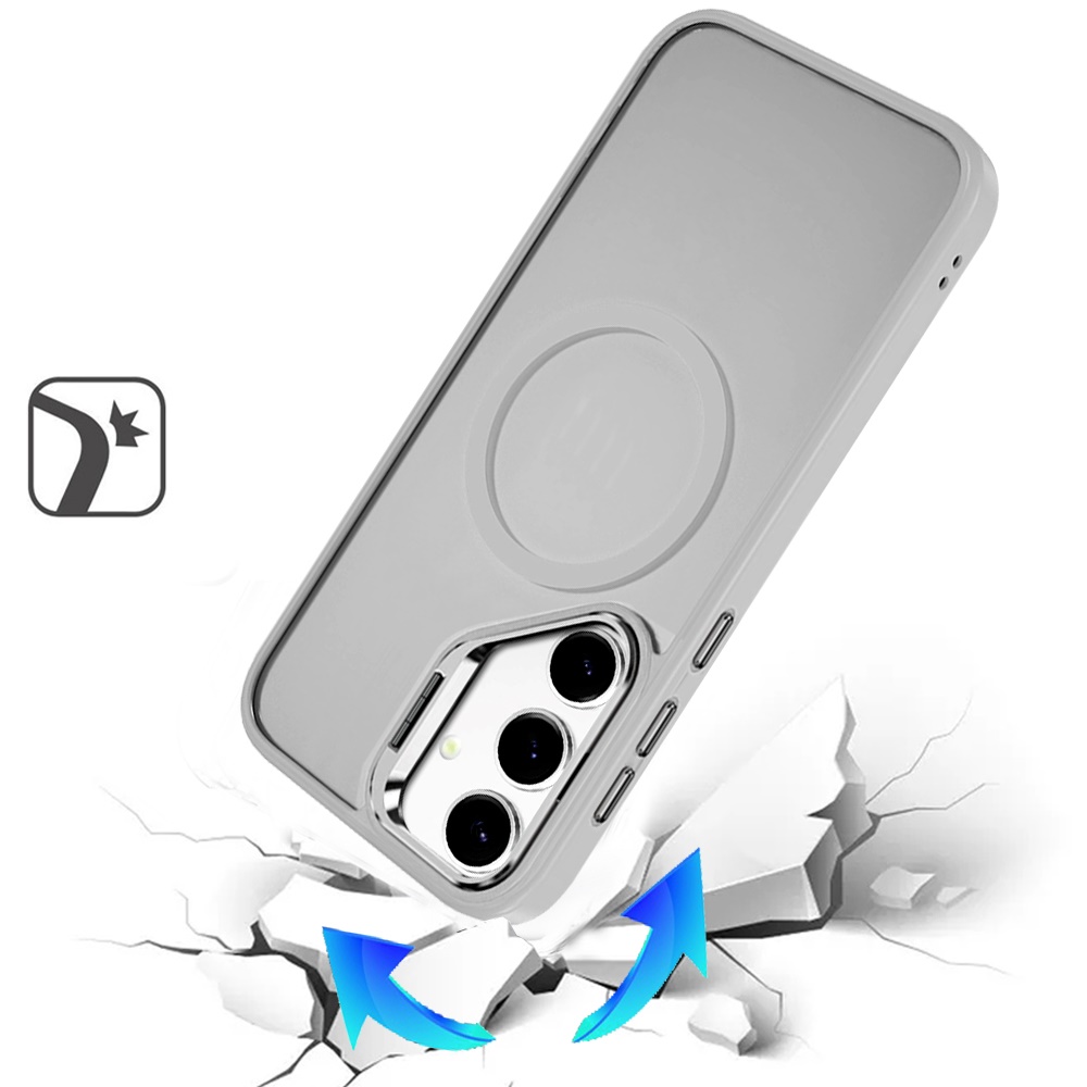 For Samsung Galaxy S25 Ultra Rugged MagSafe Compatible Camera Stand Case Cover - Imagen 48 de 50