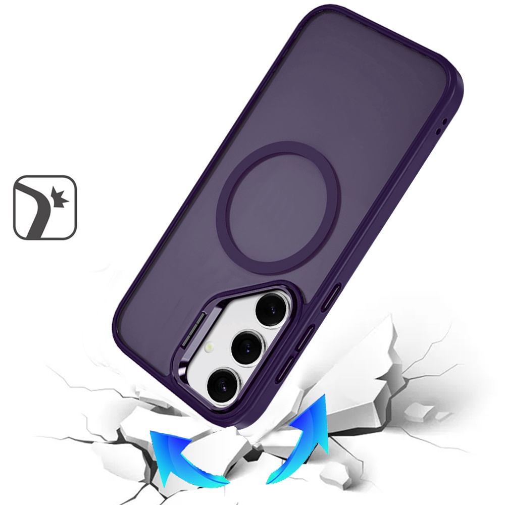 For Samsung Galaxy S25 Ultra Rugged MagSafe Compatible Camera Stand Case Cover - Imagen 27 de 50