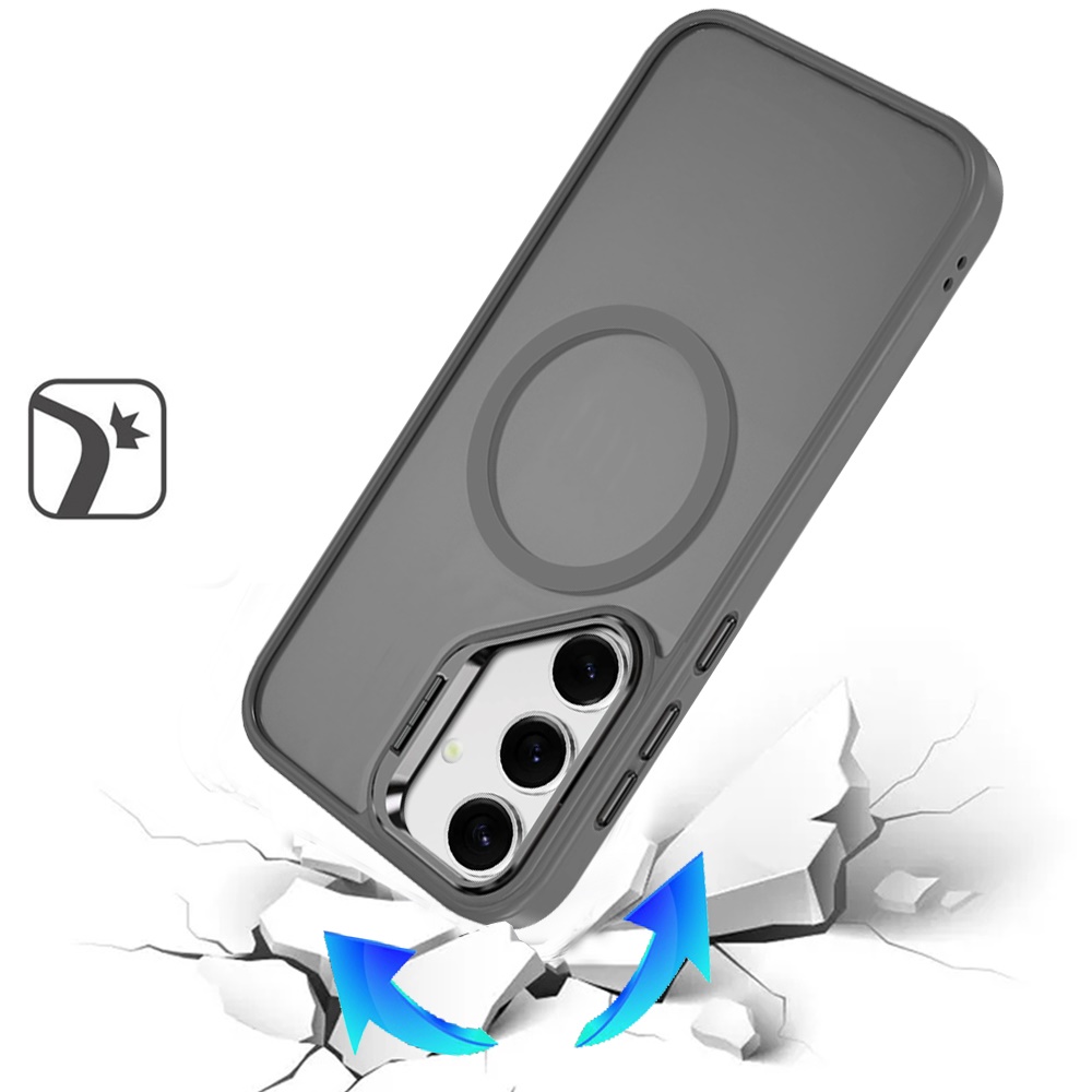 For Samsung Galaxy S25 Ultra Rugged MagSafe Compatible Camera Stand Case Cover - Imagen 41 de 50