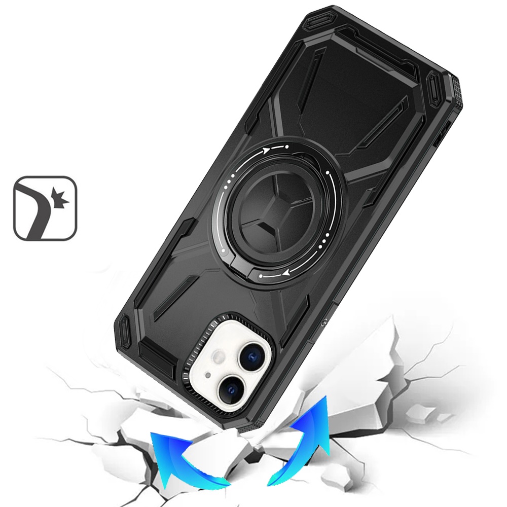 For Samsung Galaxy S25 Ultra Compatible w/ MagSafe Ring stand Hybrid Case Cover - Picture 18 of 55