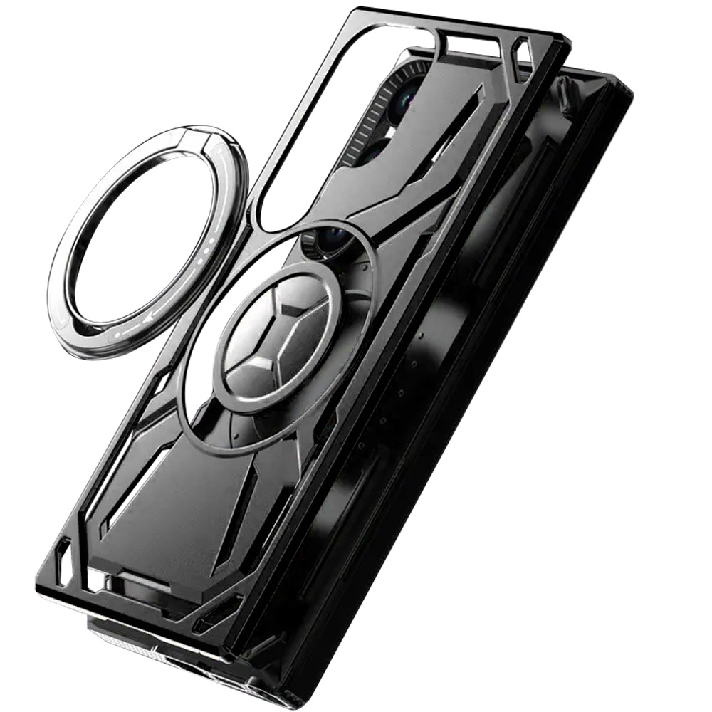 For Samsung Galaxy S25 Ultra Compatible w/ MagSafe Ring stand Hybrid Case Cover - Picture 13 of 55