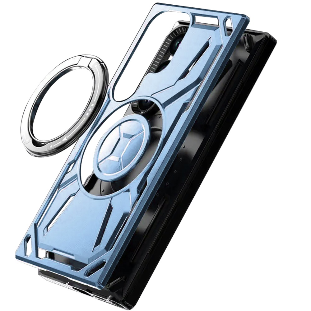 For Samsung Galaxy S25 Ultra Compatible w/ MagSafe Ring stand Hybrid Case Cover - Picture 31 of 55