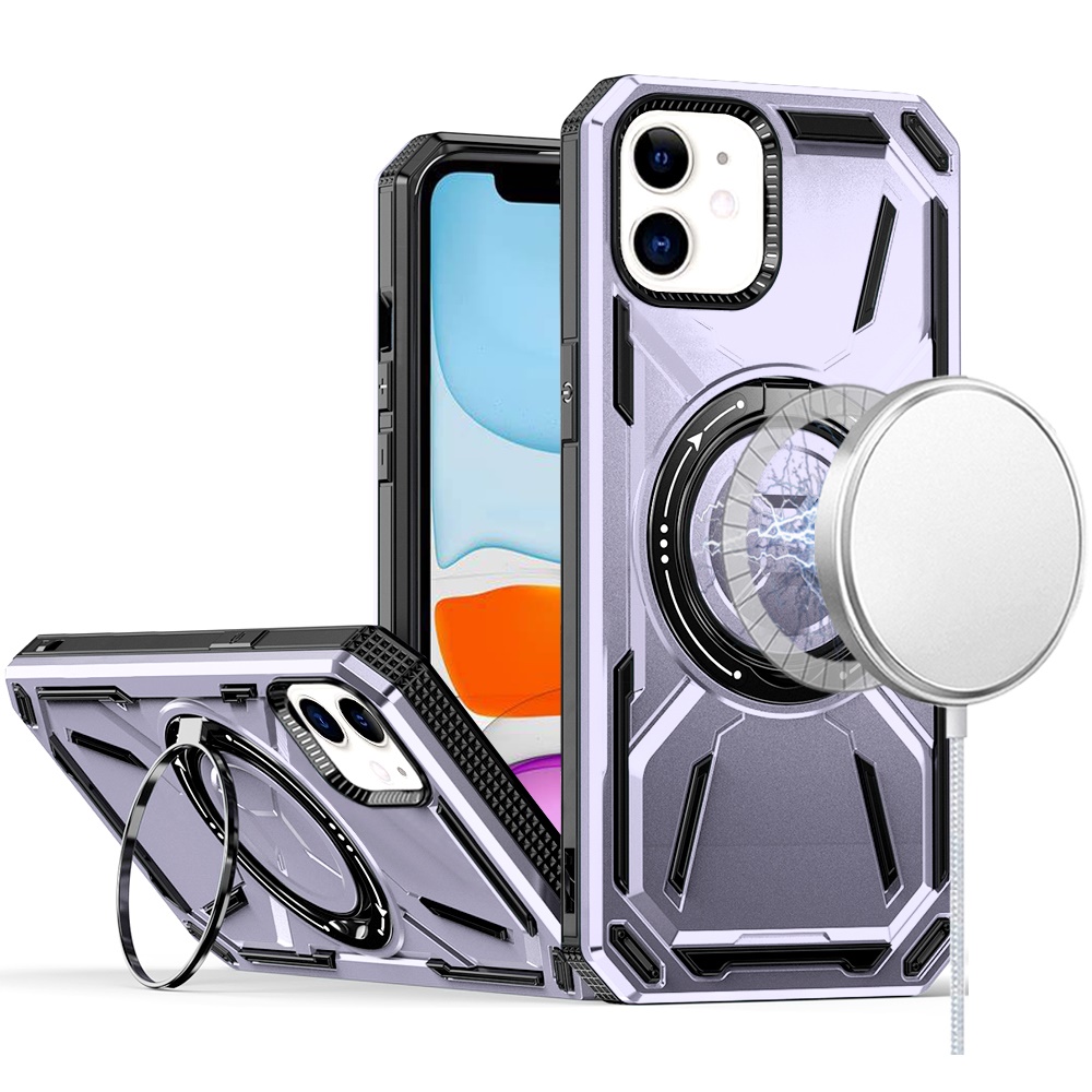 For Samsung Galaxy S25 Ultra Compatible w/ MagSafe Ring stand Hybrid Case Cover - Picture 53 of 55