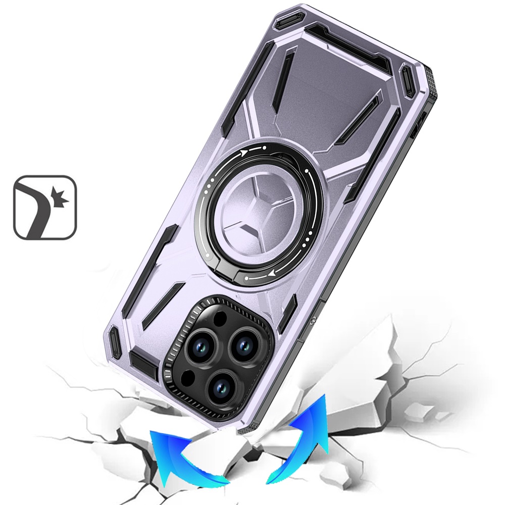 For Samsung Galaxy S25 Ultra Compatible w/ MagSafe Ring stand Hybrid Case Cover - Picture 51 of 55