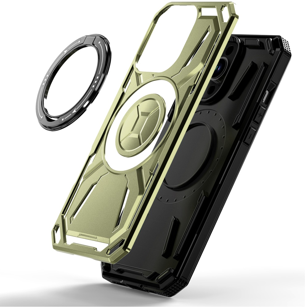 For Samsung Galaxy S25 Ultra Compatible w/ MagSafe Ring stand Hybrid Case Cover - Picture 43 of 55