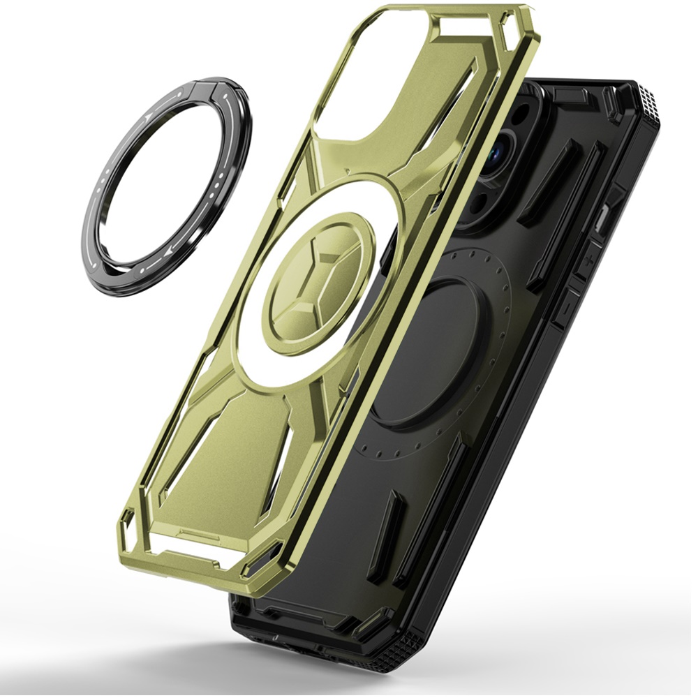 For Samsung Galaxy S25 Ultra Compatible w/ MagSafe Ring stand Hybrid Case Cover - Picture 46 of 55