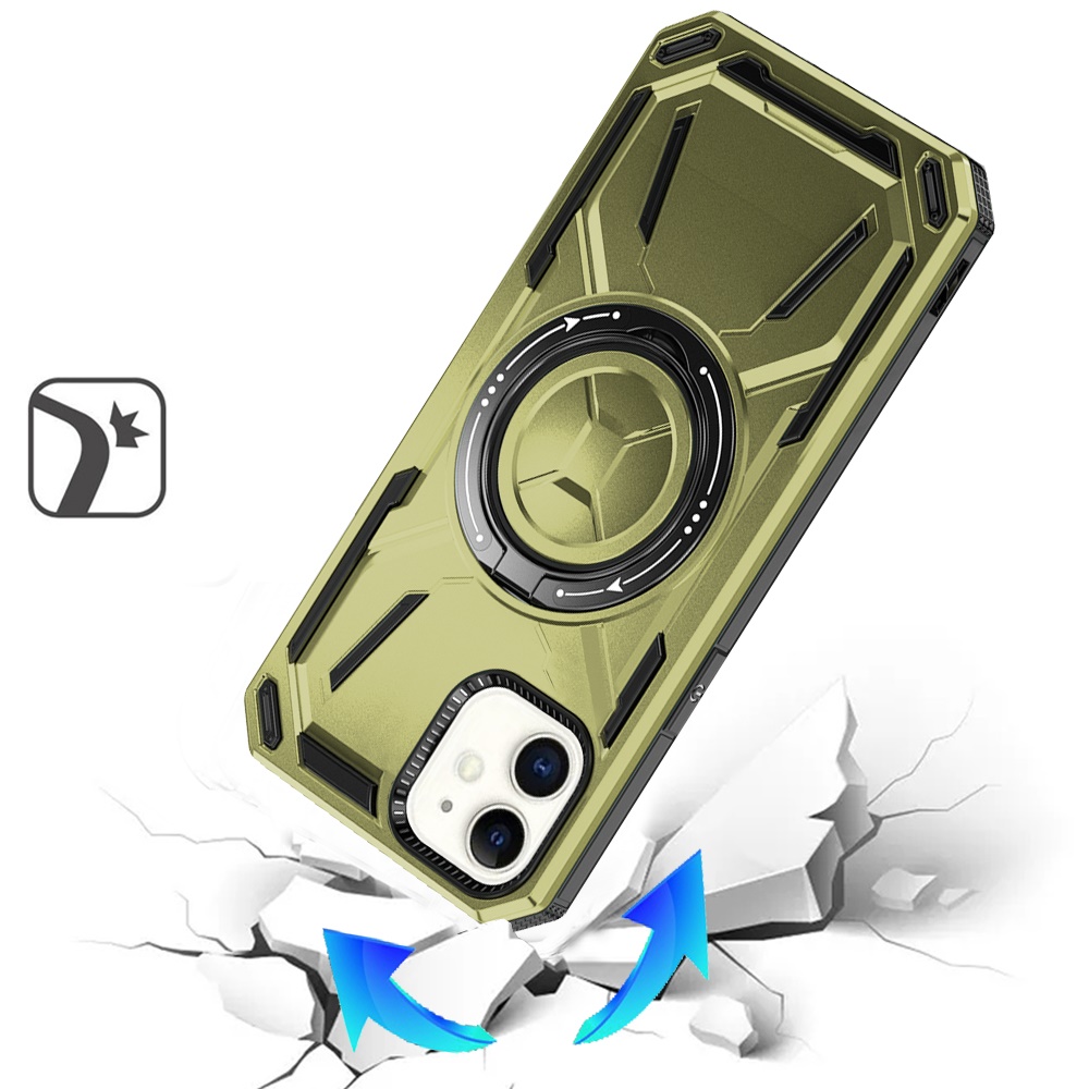 For Samsung Galaxy S25 Ultra Compatible w/ MagSafe Ring stand Hybrid Case Cover - Picture 45 of 55