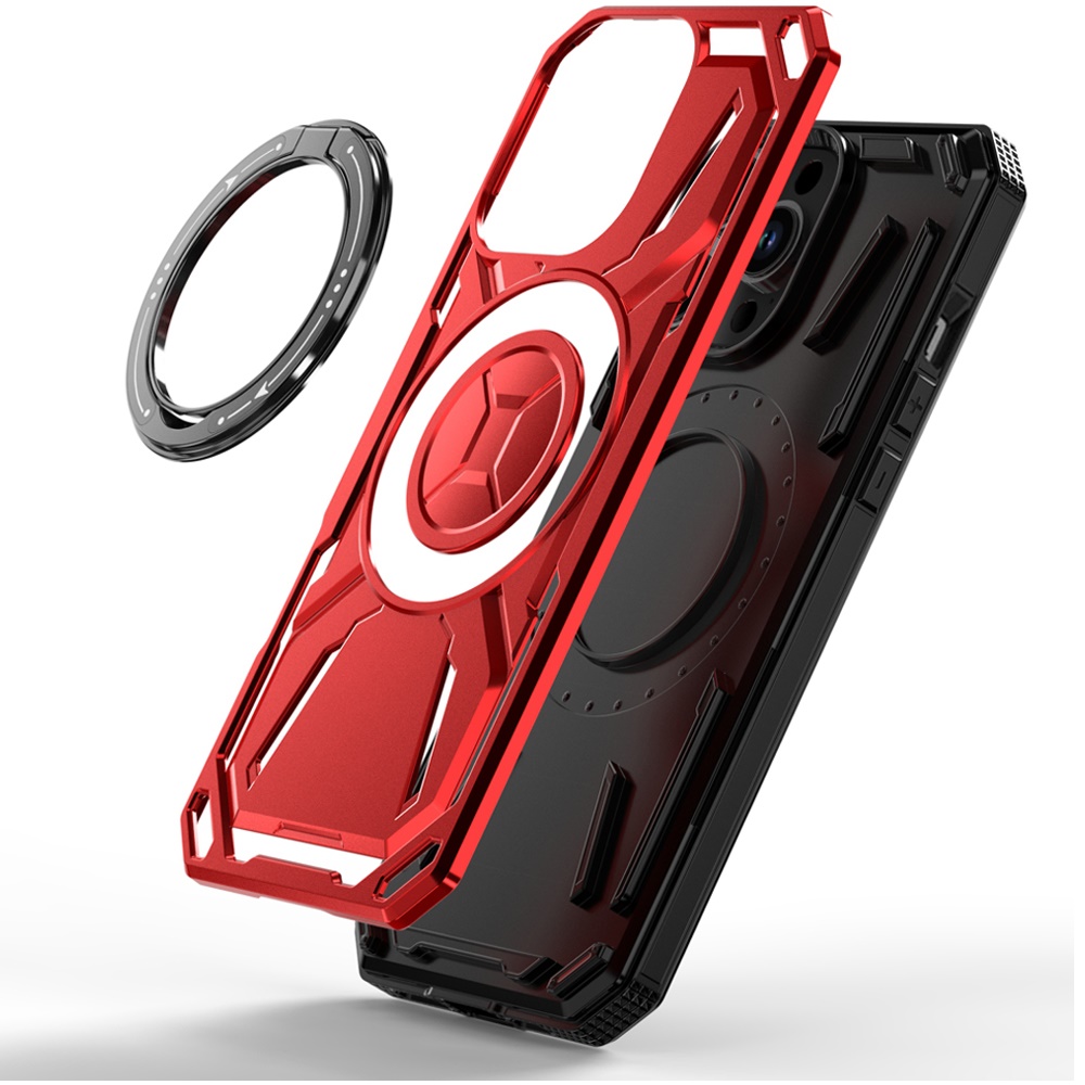 For Samsung Galaxy S25 Ultra Compatible w/ MagSafe Ring stand Hybrid Case Cover - Picture 25 of 55
