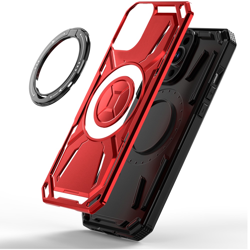 For Samsung Galaxy S25 Ultra Compatible w/ MagSafe Ring stand Hybrid Case Cover - Picture 28 of 55
