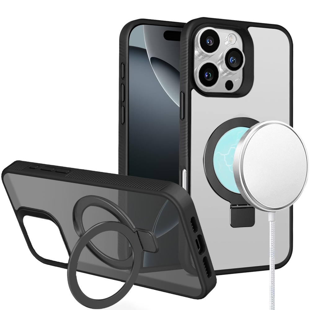For Samsung Galaxy S25 Ultra Compatible w/ MagSafe Ring Kickstand Case Cover - Picture 20 of 54
