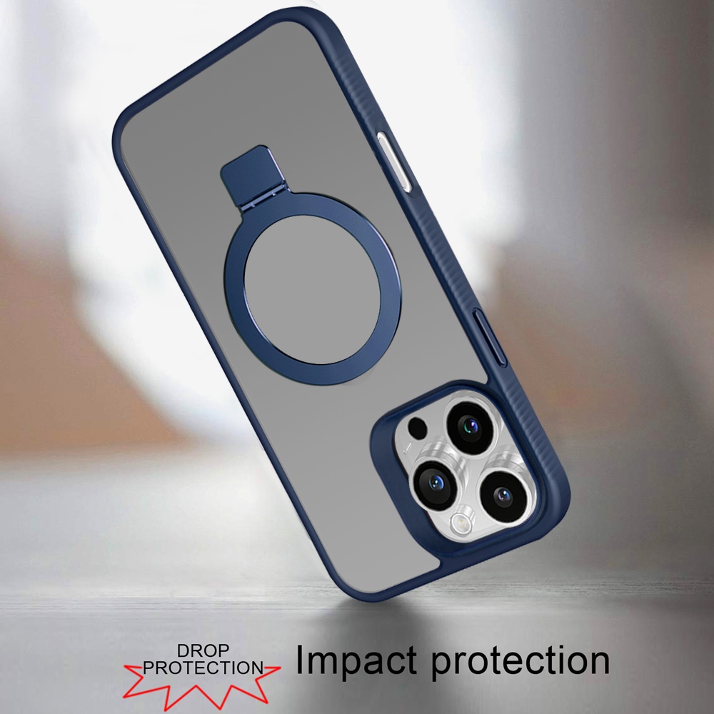 For Samsung Galaxy S25 Ultra Compatible w/ MagSafe Ring Kickstand Case Cover - Picture 32 of 54