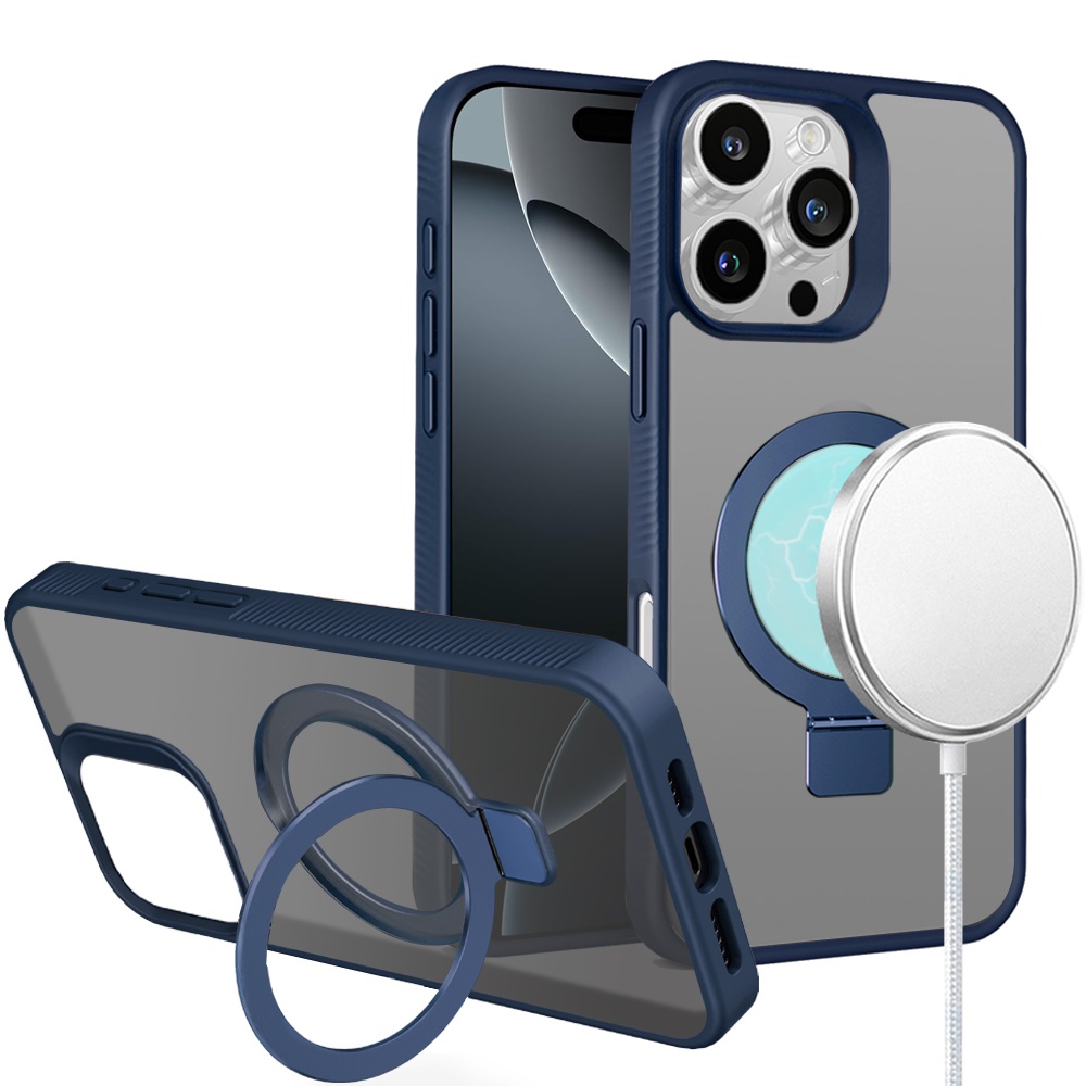 For Samsung Galaxy S25 Ultra Compatible w/ MagSafe Ring Kickstand Case Cover - Picture 31 of 54