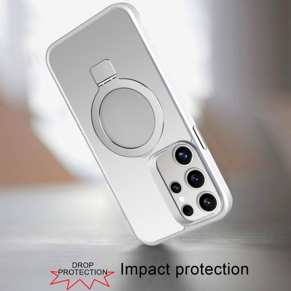 For Samsung Galaxy S25 Ultra Compatible w/ MagSafe Ring Kickstand Case Cover - Picture 44 of 54