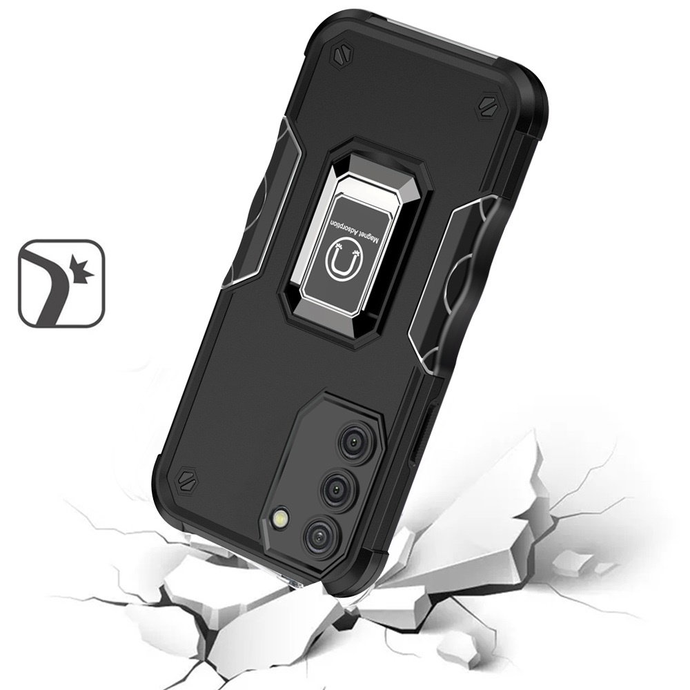 For Samsung Galaxy S25 Ultra Hybrid Magnetic Ring Holder Stand Rugged Case Cover - Picture 20 of 91