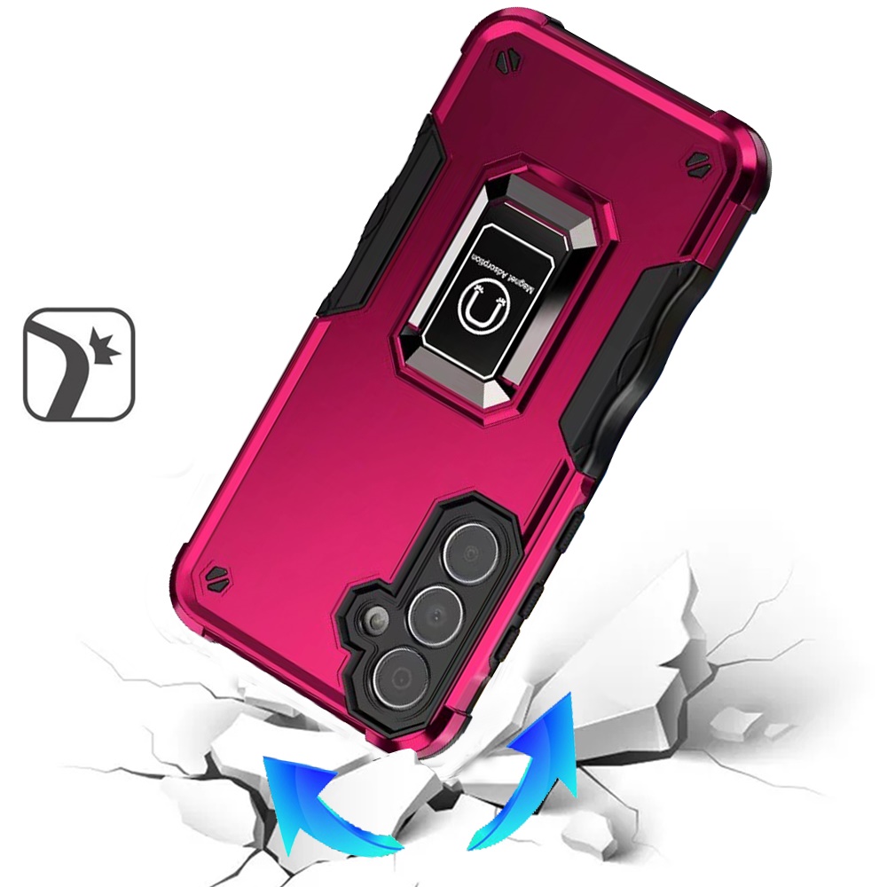 For Samsung Galaxy S25 Ultra Hybrid Magnetic Ring Holder Stand Rugged Case Cover - Picture 72 of 91