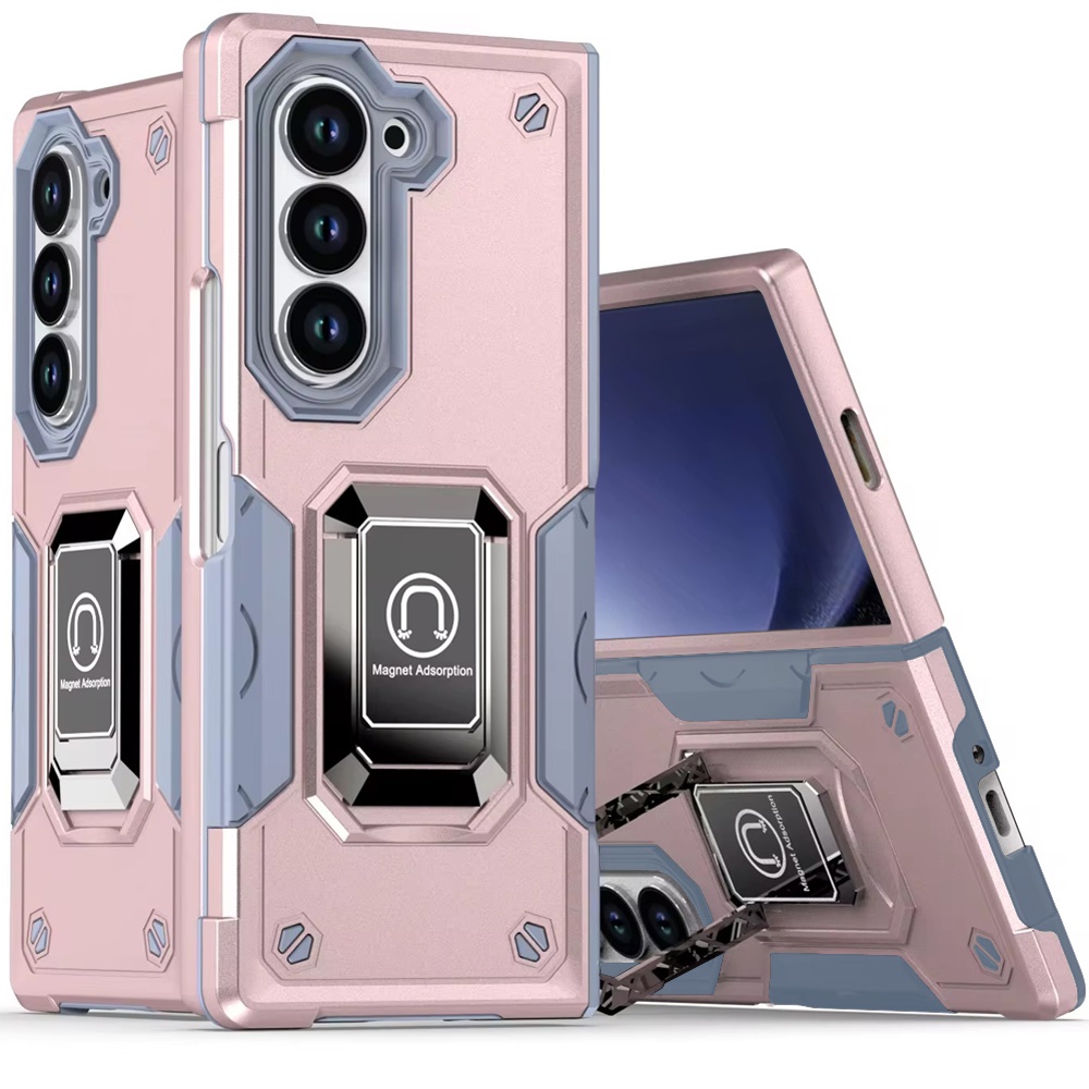 For Samsung Galaxy S25 Ultra Hybrid Magnetic Ring Holder Stand Rugged Case Cover - Picture 81 of 91
