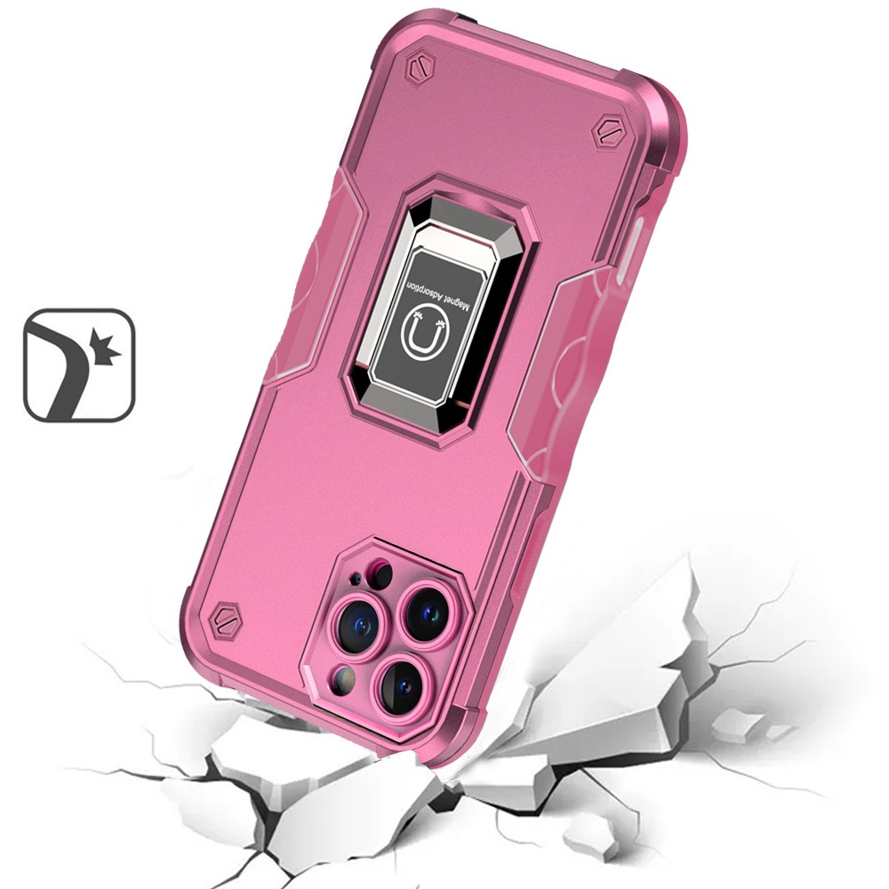 For Samsung Galaxy S25 Ultra Hybrid Magnetic Ring Holder Stand Rugged Case Cover - Picture 89 of 91