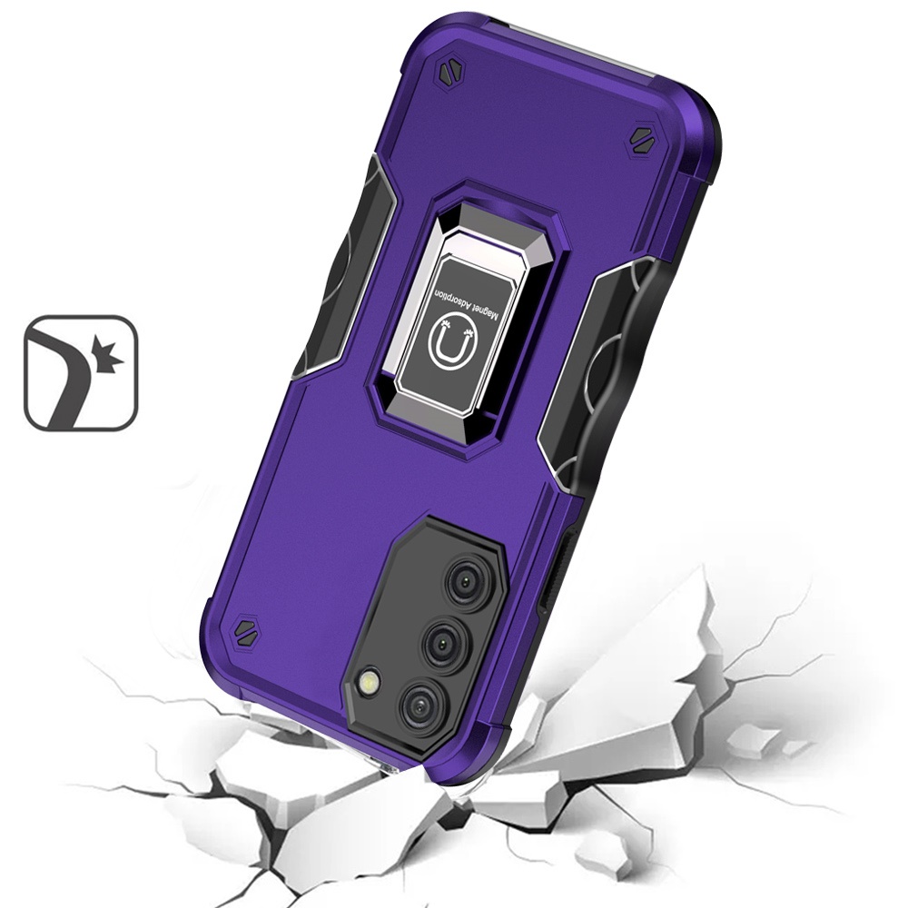 For Samsung Galaxy S25 Ultra Hybrid Magnetic Ring Holder Stand Rugged Case Cover - Picture 40 of 91