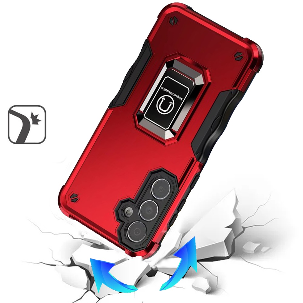 For Samsung Galaxy S25 Ultra Hybrid Magnetic Ring Holder Stand Rugged Case Cover - Picture 42 of 91