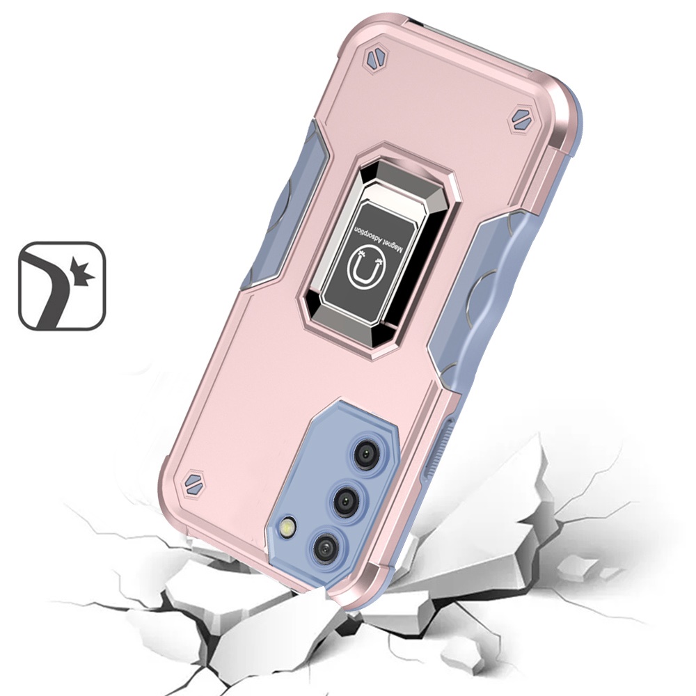 For Samsung Galaxy S25 Ultra Hybrid Magnetic Ring Holder Stand Rugged Case Cover - Picture 60 of 91