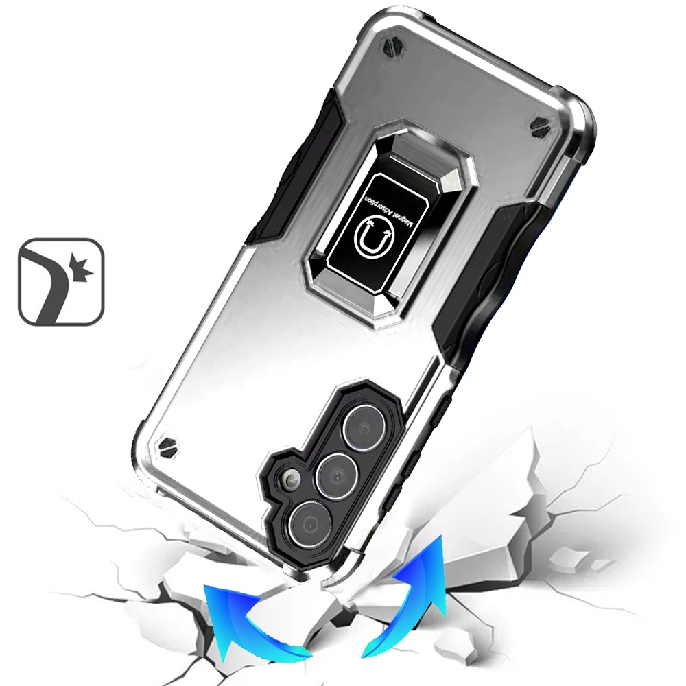 For Samsung Galaxy S25 Ultra Hybrid Magnetic Ring Holder Stand Rugged Case Cover - Picture 62 of 91