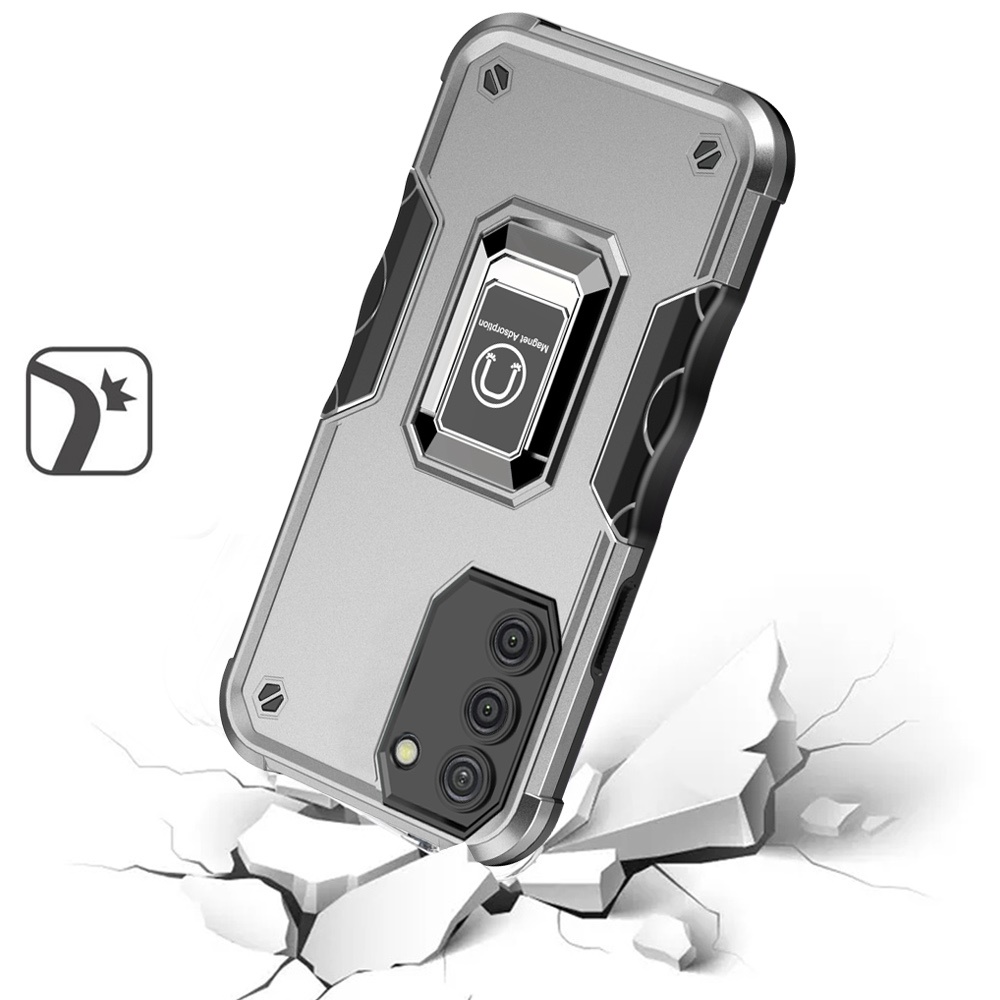 For Samsung Galaxy S25 Ultra Hybrid Magnetic Ring Holder Stand Rugged Case Cover - Picture 70 of 91